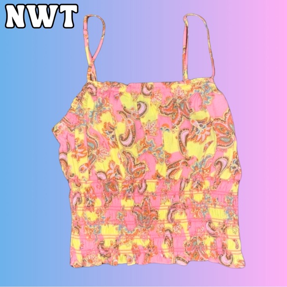 Paisley Smocked Top - Picture 2 of 6